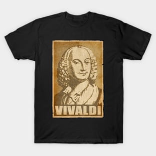 Antonio Vivaldi Propaganda Pop Art T-Shirt